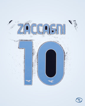 Mizuno Lazio 3rd Zaccagni 10 Shirt 2025-2026 (Official Printing) - Men's