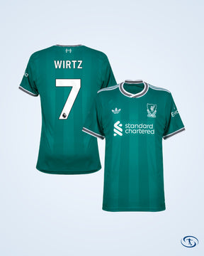 Liverpool 3rd Player Number Shirt 25-26 (Premier League) - Men's