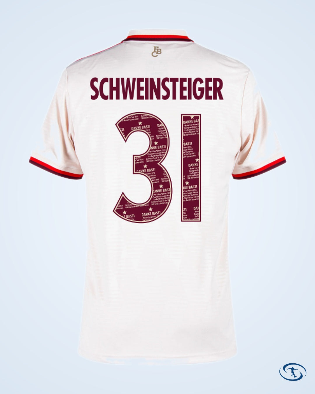 Bayern Munich 3rd Schweinsteiger 7 Shirt 2024-2025 (Danke Bastian Printing) - Men's