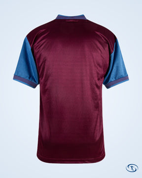 Score Draw Aston Villa Home Retro Shirt 1997-1998 - Men's