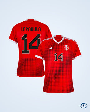 Peru Away Guerrero 9 Shirt 2023-2024 (Fan Style Printing) - Men's