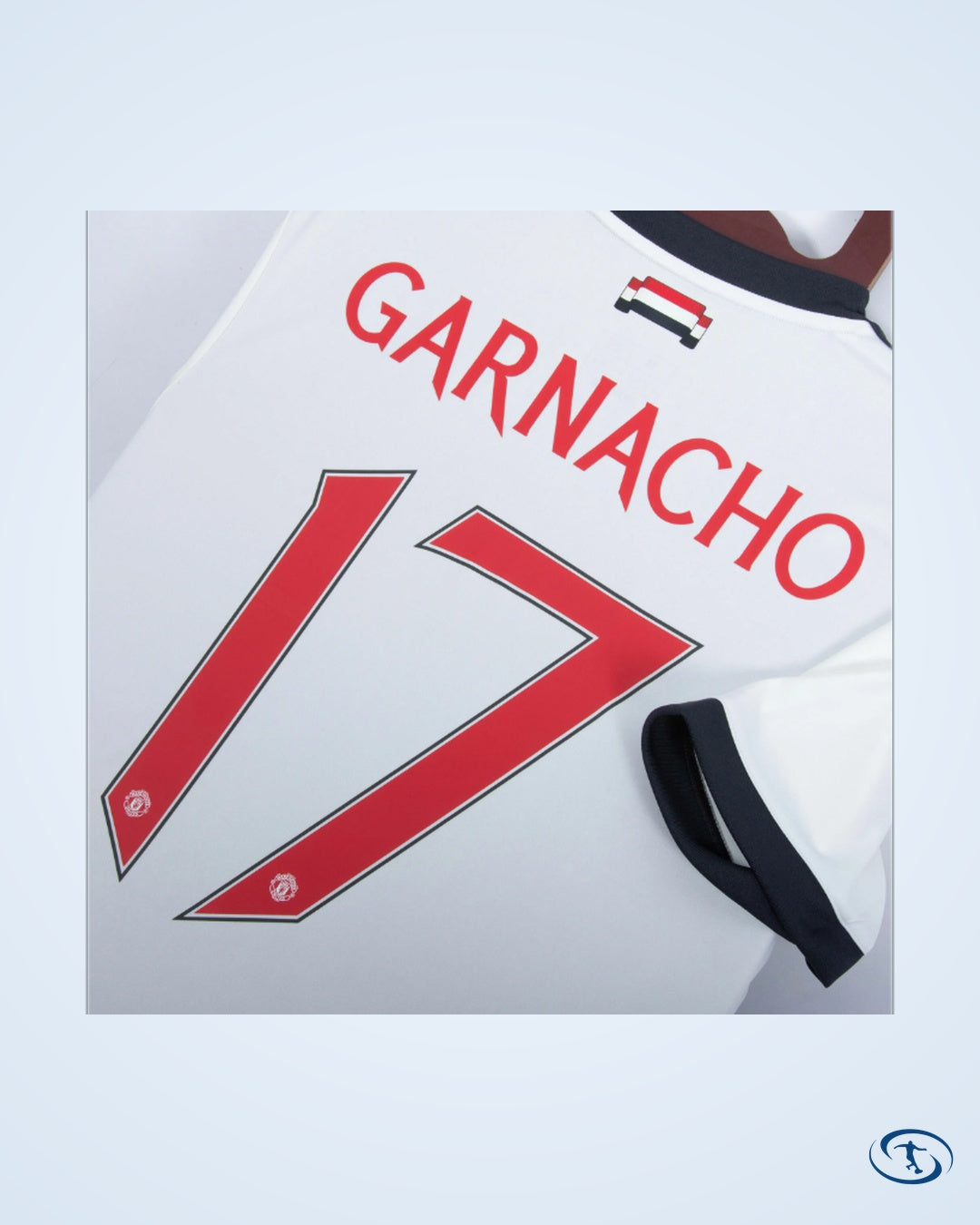 Man Utd 3rd Garnacho 17 Shirt 2024-2025 (Official Cup Printing) - Men's