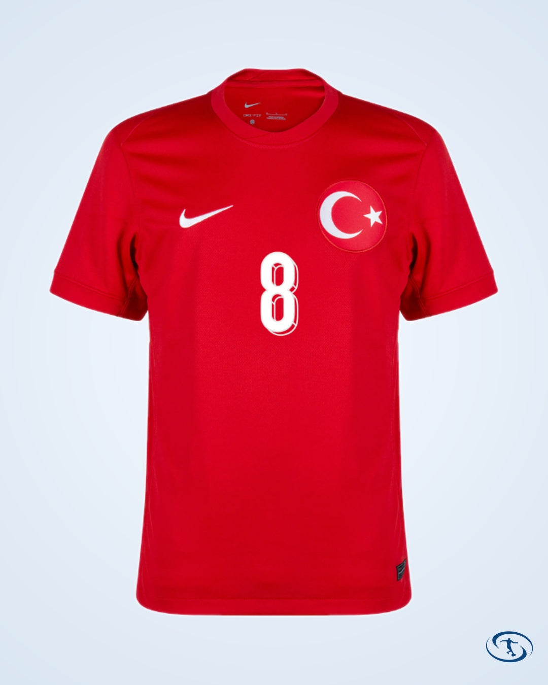 Türkiye Away Arda Güler 8 Shirt 2024-2025 (Fan Style Printing) - Men's | Sant Sport