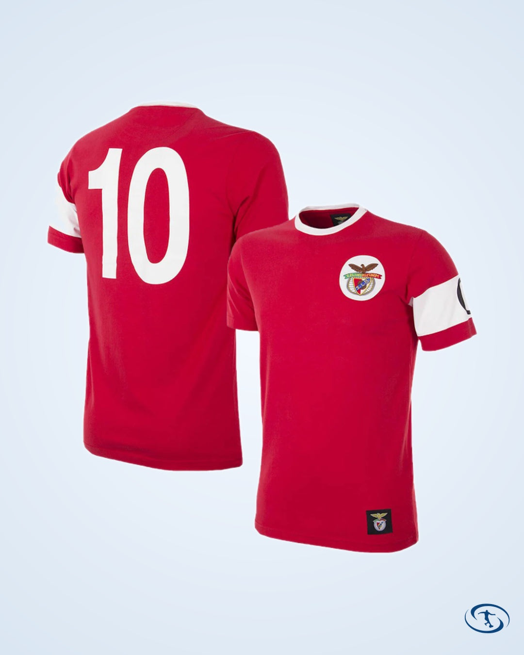 SL Benfica Retro Captain T-Shirt - Men's