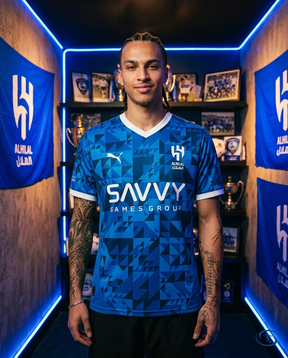 Camisa Al-Hilal Home 24/25 - Torcedor Puma Masculino - Azul - Front View | Sant Sport