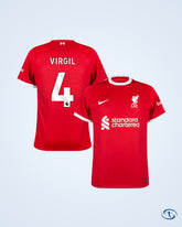 Liverpool Home Shirt 2023-2024 Fan Version (Premier League)
