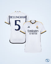 Real Madrid Home Shirt 2023-2024 Fan Version (Official Cup Printing) - Men's