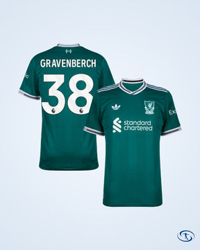 Liverpool Authentic 3rd Shirt 2025-2026  Player Version (Premier League)