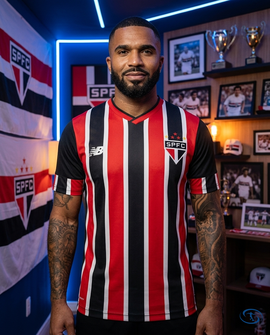 Sao Paulo FC II Jersey Away 2024 - Player Version New Balance Men's - Front View | Sant Sport
