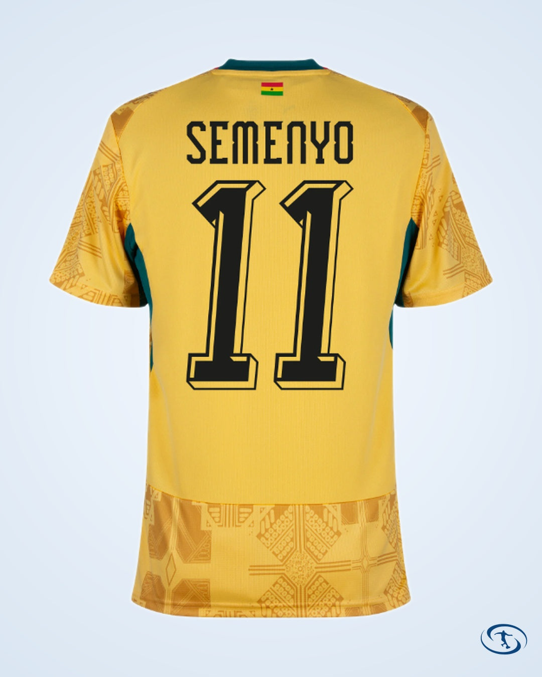 Ghana Away Semenyo 11 Shirt 2026-2027 (Official Printing) - Men's