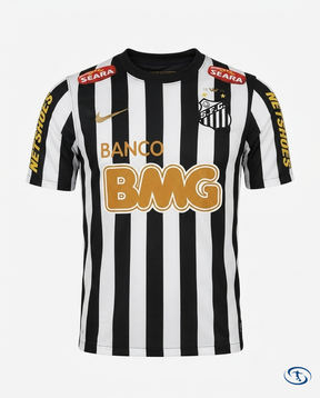 Santos Jersey Retro 2012/13 Nike Men's - Black & White - Packshot | Sant Sport