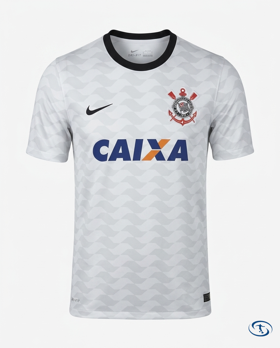 Corinthians Jersey Home 2012/13 Mundial Retro - Nike Men's Branco - Packshot | Sant Sport