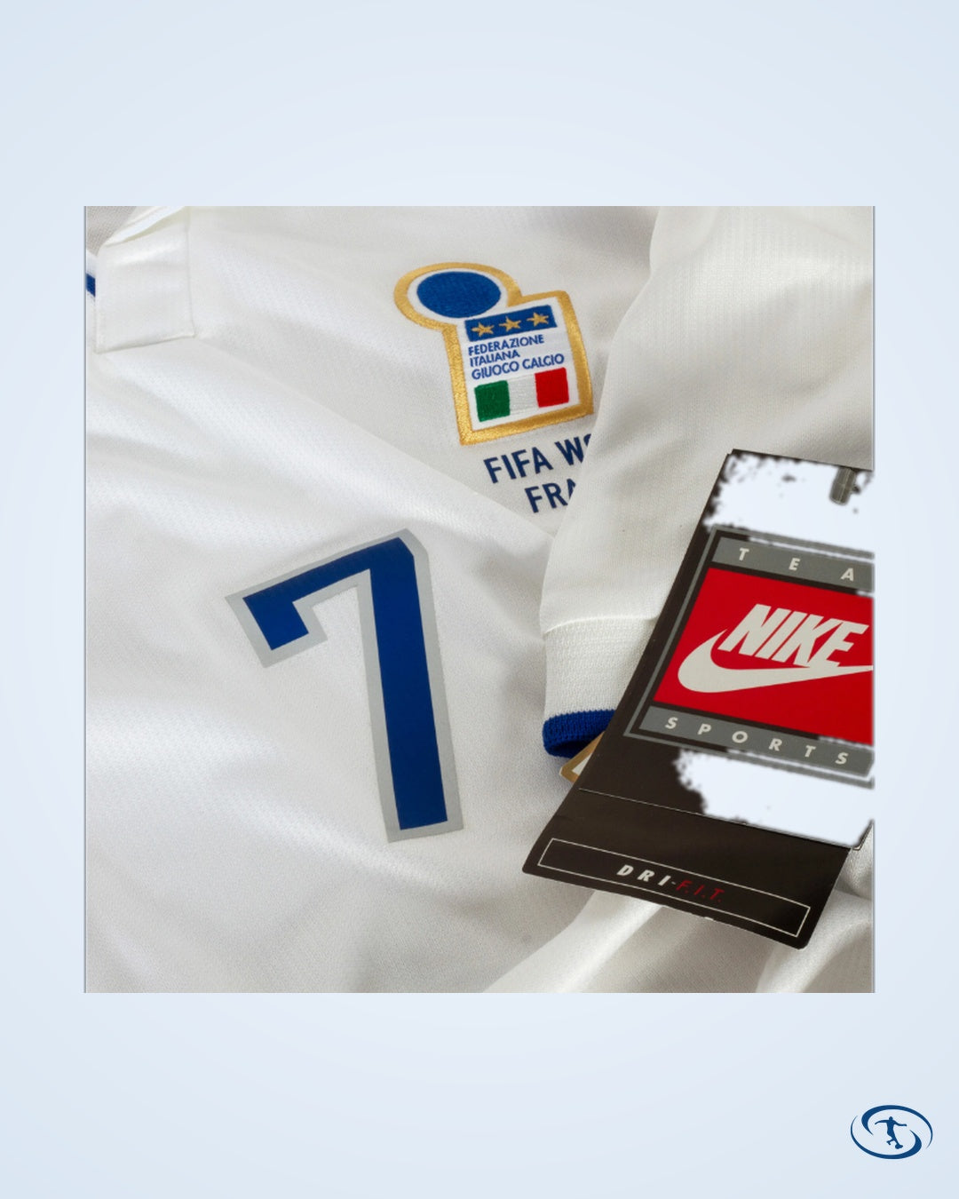 Italy 1998-1999 Away Shirt NEW Condition Match Issue No.7 - Size XL - Men's