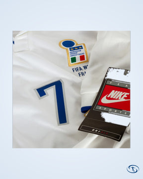 Italy 1998-1999 Away Shirt NEW Condition Match Issue No.7 - Size XL - Men's