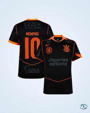 Corinthians 3rd Guilherme 56, Memphis 10 Shirt - Men's