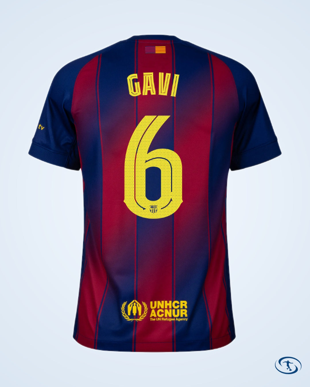 Barcelona Home Fan Version Shirt 2025-2026 Fan (Champions League) - Men's