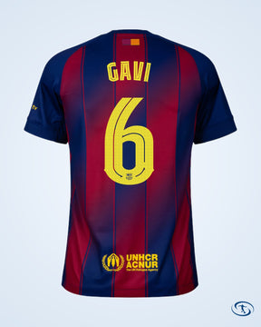 Barcelona Home Fan Version Shirt 2025-2026 Fan (Champions League) - Men's