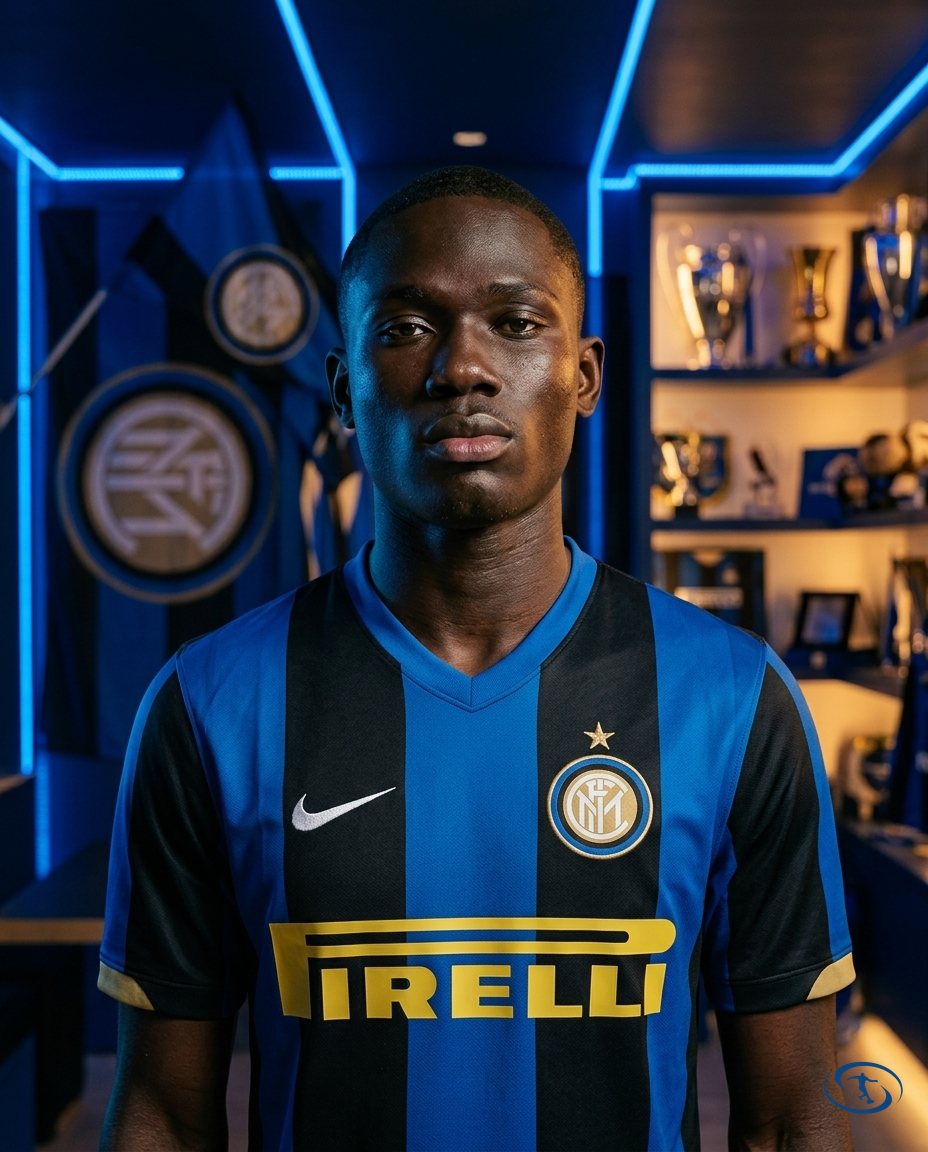 Camisa Inter de Milão Retrô 2007/08 Home Torcedor Nike Masculina - Azul e Preto - Badge Close-Up | Sant Sport