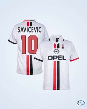 AC Milan Retro Away Shirt 1995-1996 (Retro Flex Printing)