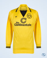 Erima x adidas Borussia Dortmund 1987 Retro Home Shirt L/S - Number 10 - Size L - Men's | Sant Sport