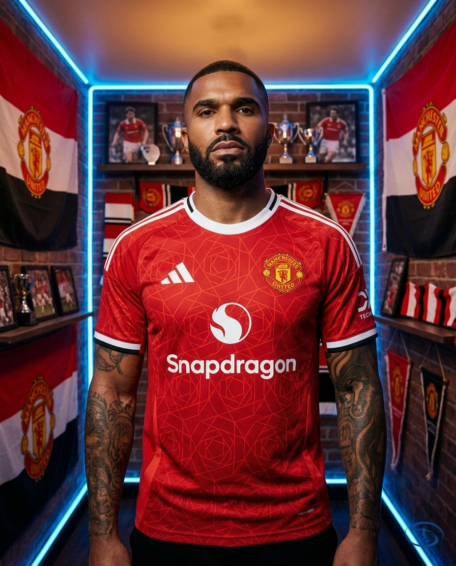 Camisa Manchester United Home 24/25 - Torcedor Adidas Masculino - Vermelho - Front View | Sant Sport