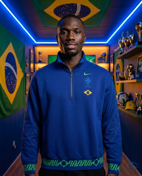Blusão Nike Sportswear Brasil Fleece Masculino - Front View | Sant Sport