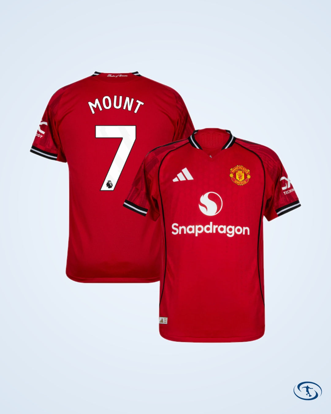 Man Utd Authentic Home Shirt 2025-2026 Player Version (Premier League)