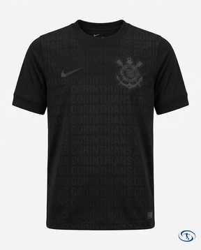 Corinthians Kids Kit Away 24/25 Nike - Black - Packshot | Sant Sport