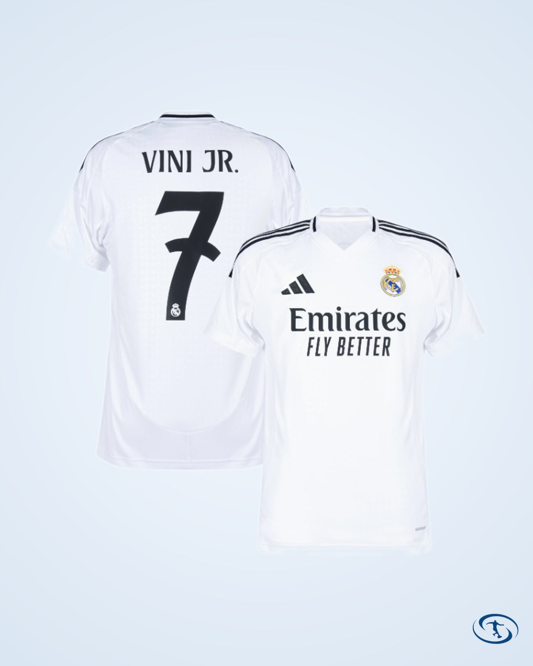 Real Madrid Shirt 2024-2025 Fan Version (Official Cup Printing)