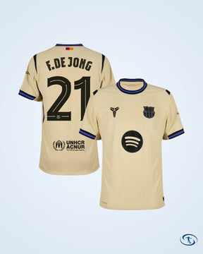 Barcelona Away Player Version Shirt 2025-2026 (Champions League) - Men's