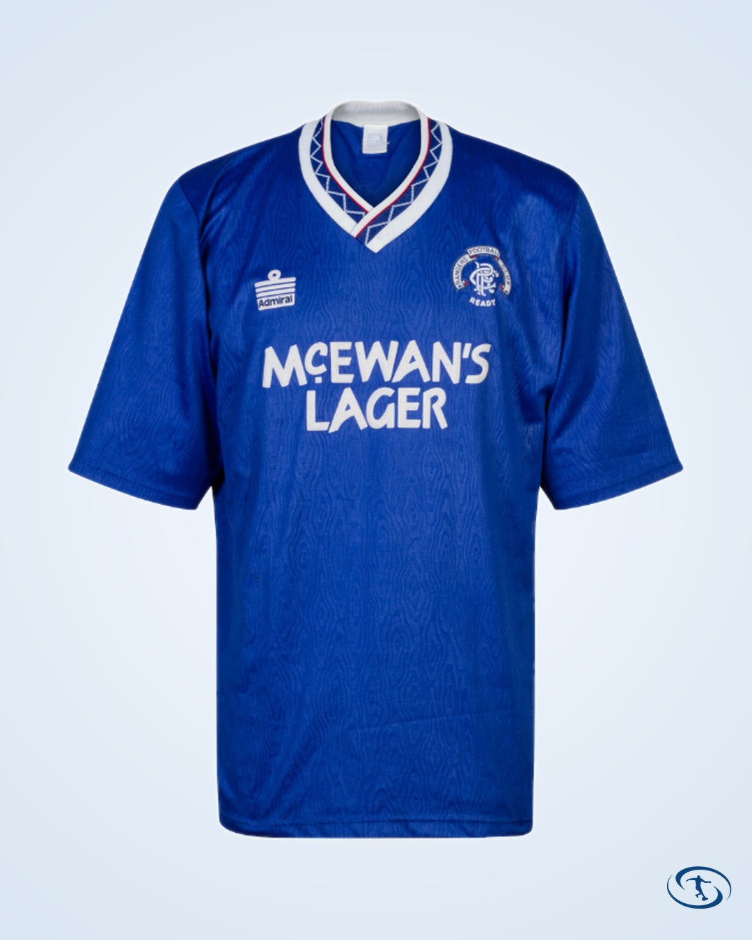 Admiral Rangers 1990-1992 Home Shirt - Size L - Men's
