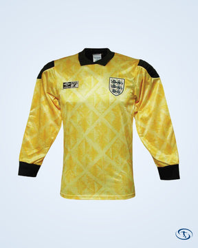 England 1990-1991 Home Goalkeeper Shirt - Size S - Men's