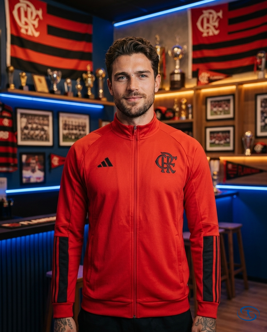do Flamengo Training Kit 23/24 - Adidas - Red - Front View | Sant Sport