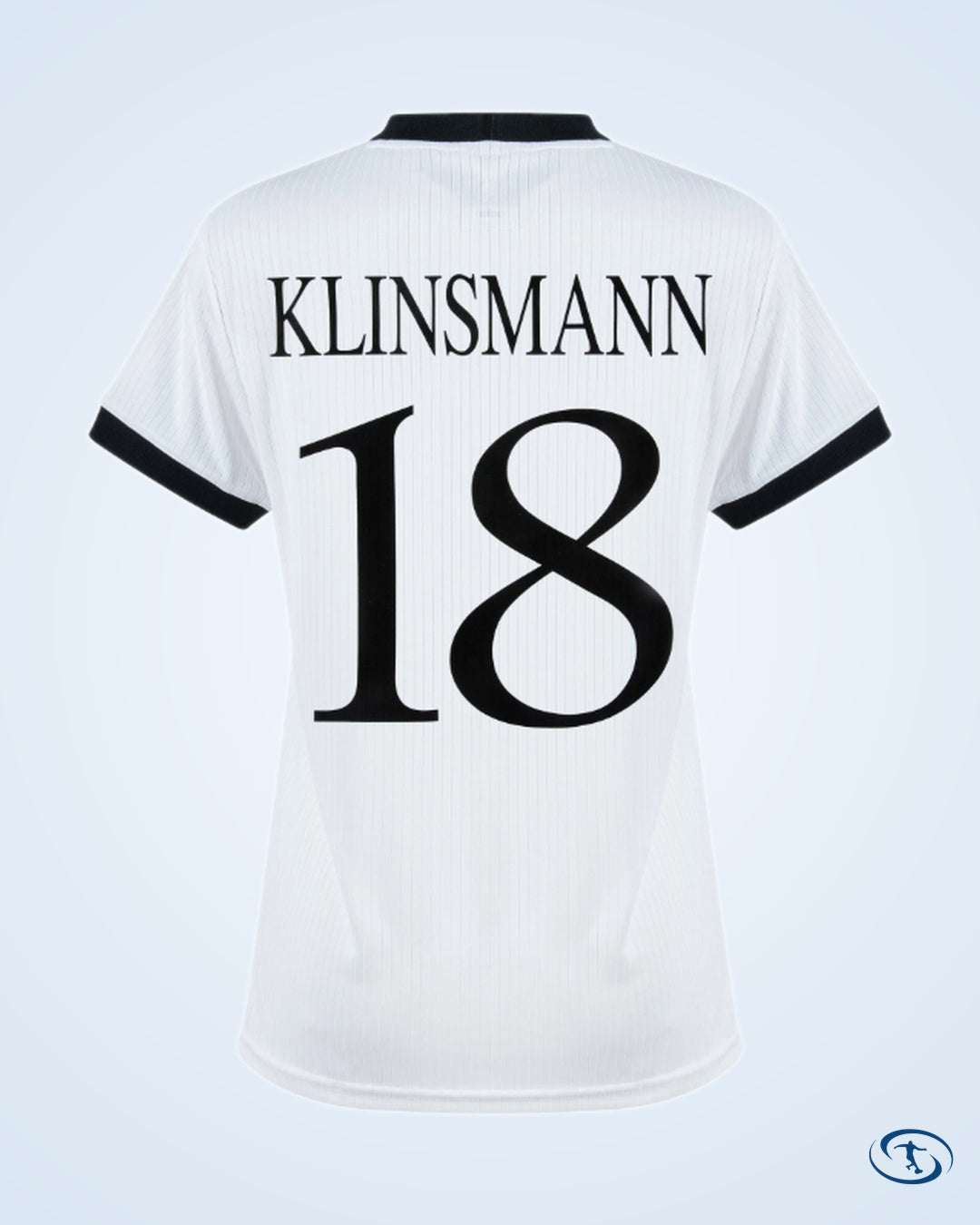 Germany 125th Anniversary Women's Klinsmann 18 Shirt (1996 Legend Flock Printing) - Size Women's M - Women's