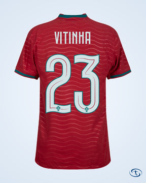 Portugal Authentic Home Shirt 2026-2027 Player Version (Official Printing)