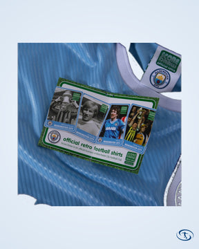 Score Draw Man City Home Retro Shirt 1993-1994 - Men's