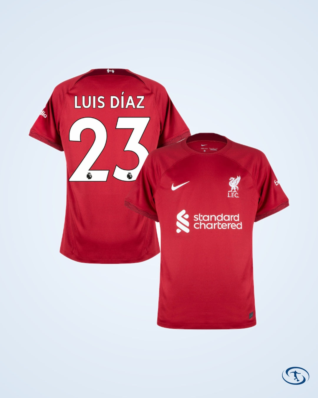Liverpool Home Shirt 2022-2023 (Premier League) Fan Version Customizable