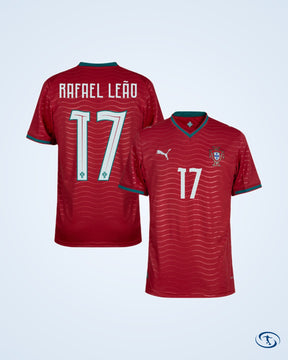 Portugal Authentic Home Shirt 2026-2027 Player Version (Official Printing)