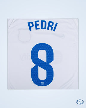 Barcelona Away Pedri 8 KIDS Shirt 2023-2024 (La Liga) - Kids