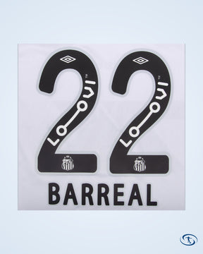 Club Santos Home Barreal 22 Shirt - Men's