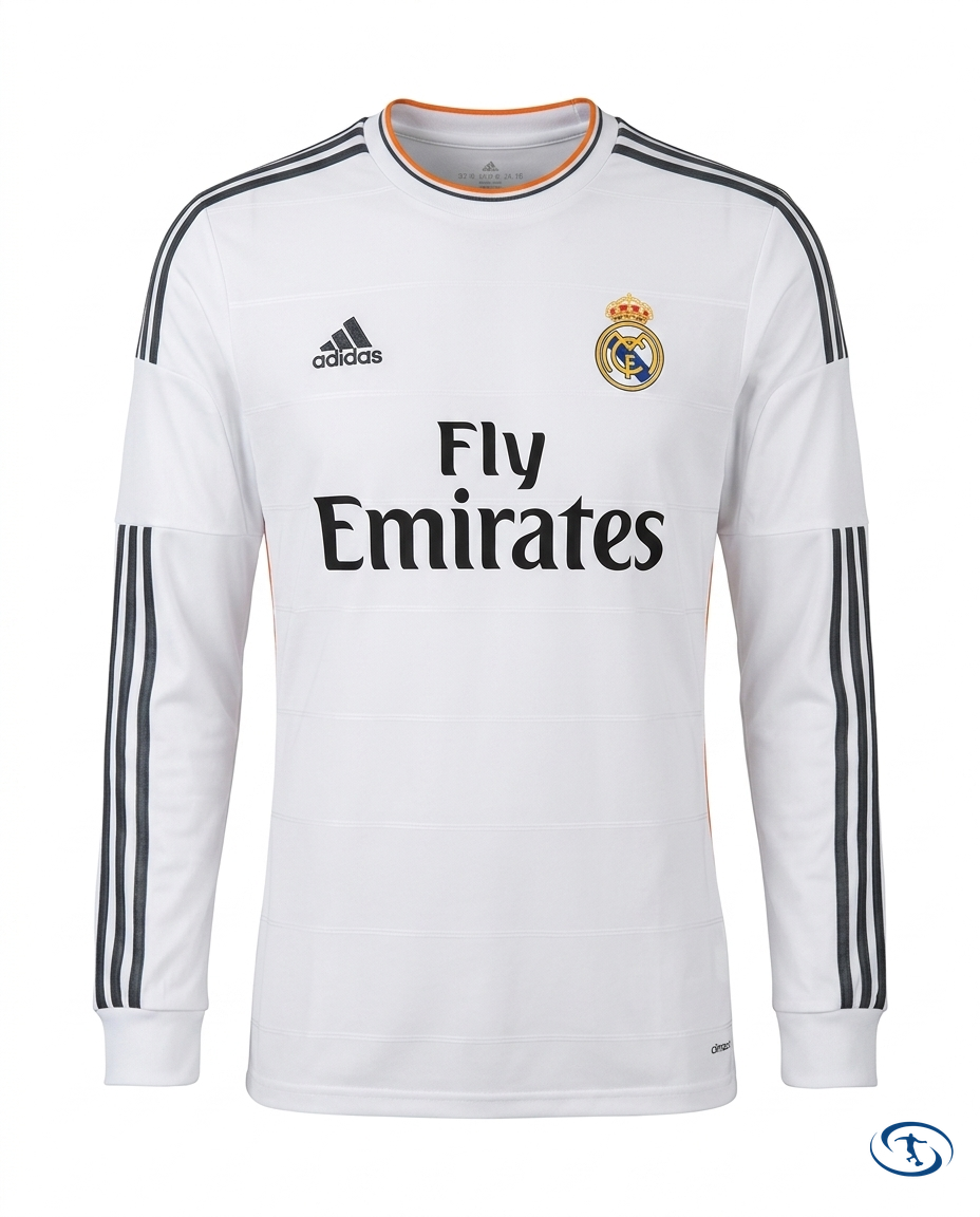 Real Madrid Jersey Retro Long Sleeve 2013/14 Adidas Men's - Packshot | Sant Sport