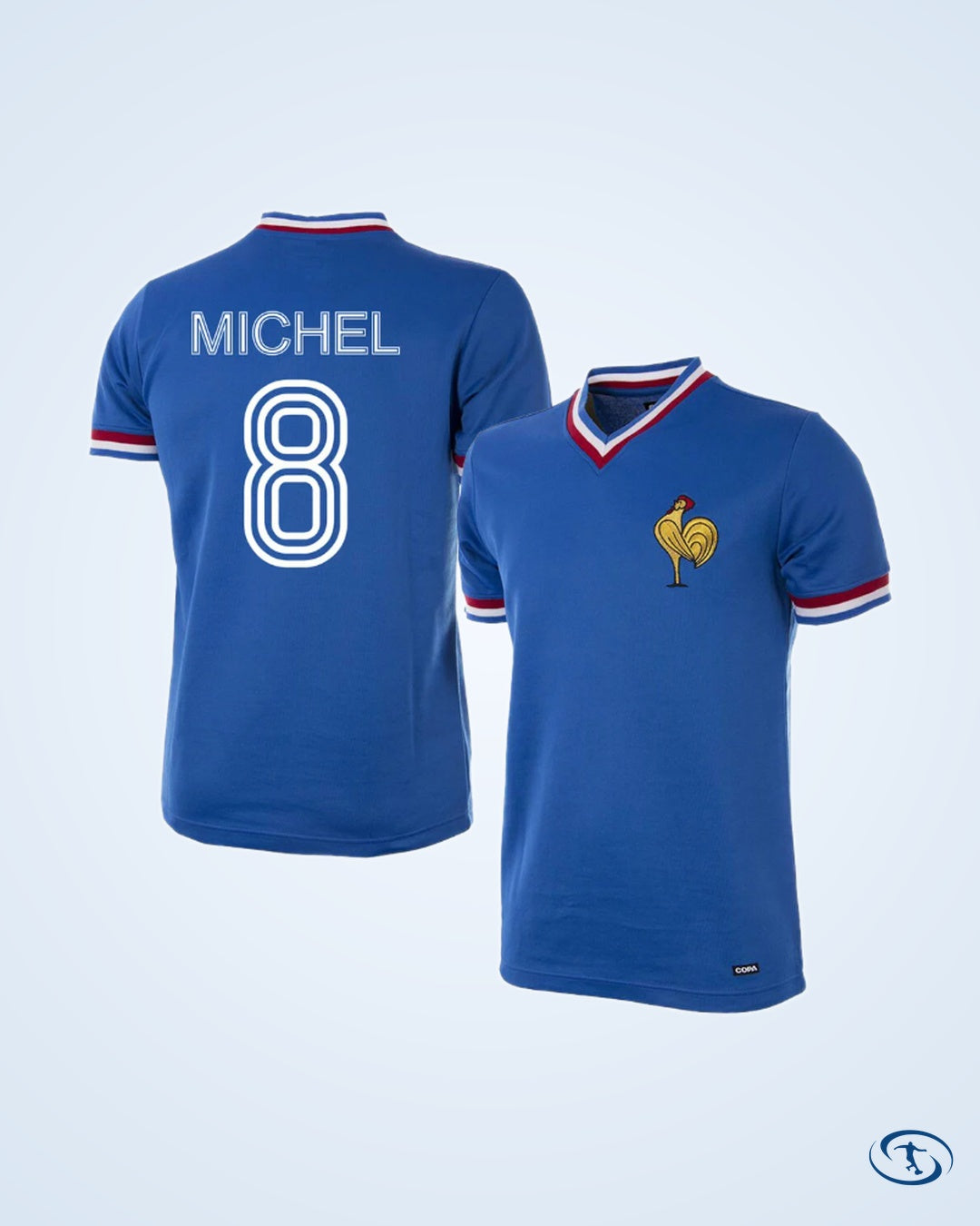 France Home Retro Michel 8 Shirt 1971 - Men's