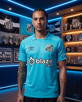 Santos Jersey Special Edition Neymar Jr #10 2025/26 - Umbro Men's - Blue