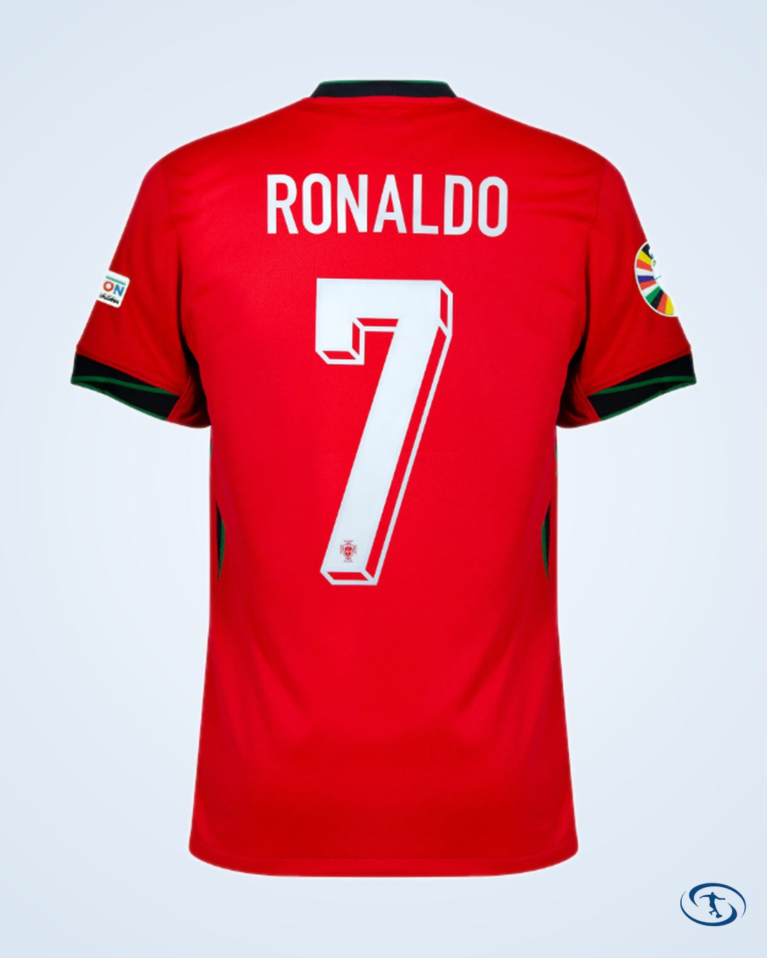 Portugal Home Ronaldo 7 Shirt 2024-2025 (Official Printing) - Men's