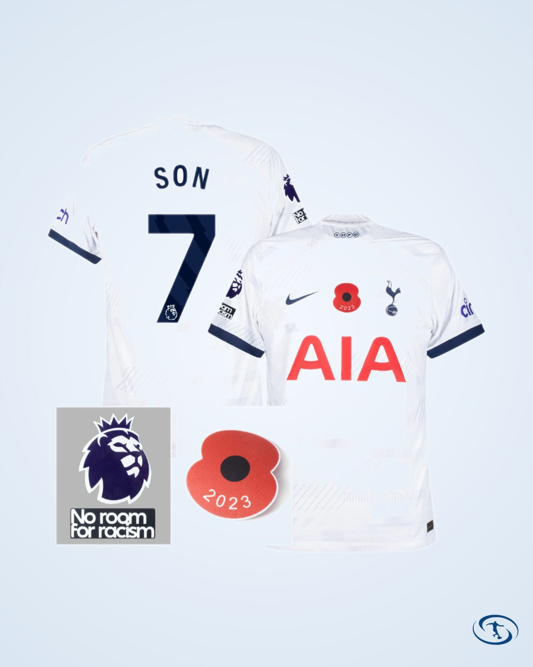 Tottenham Home Son 7 Jersey 2023-2024 - Men's