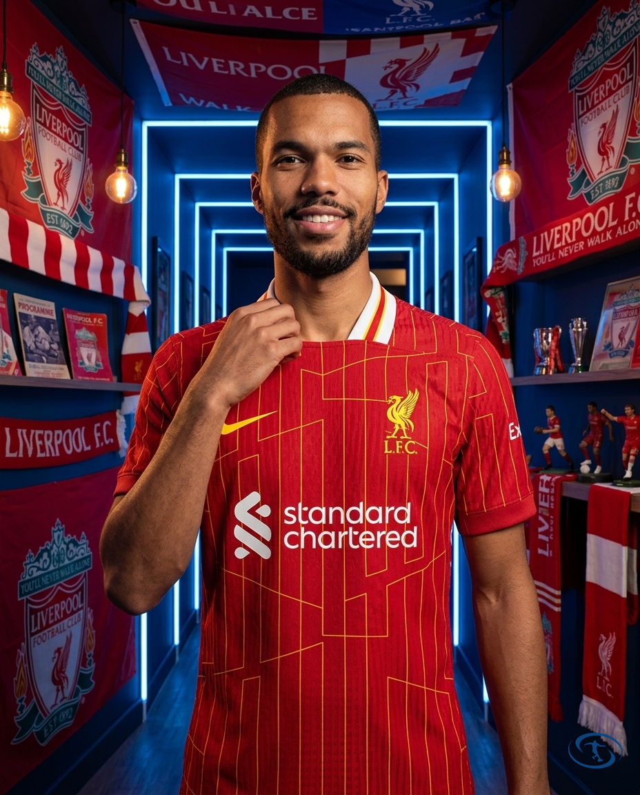 Camisa Liverpool Home 24/25 - Versão Jogador Nike Masculino - Vermelho - Front View | Sant Sport