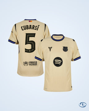 Barcelona Away Player Version Shirt 2025-2026 (Champions League) - Men's