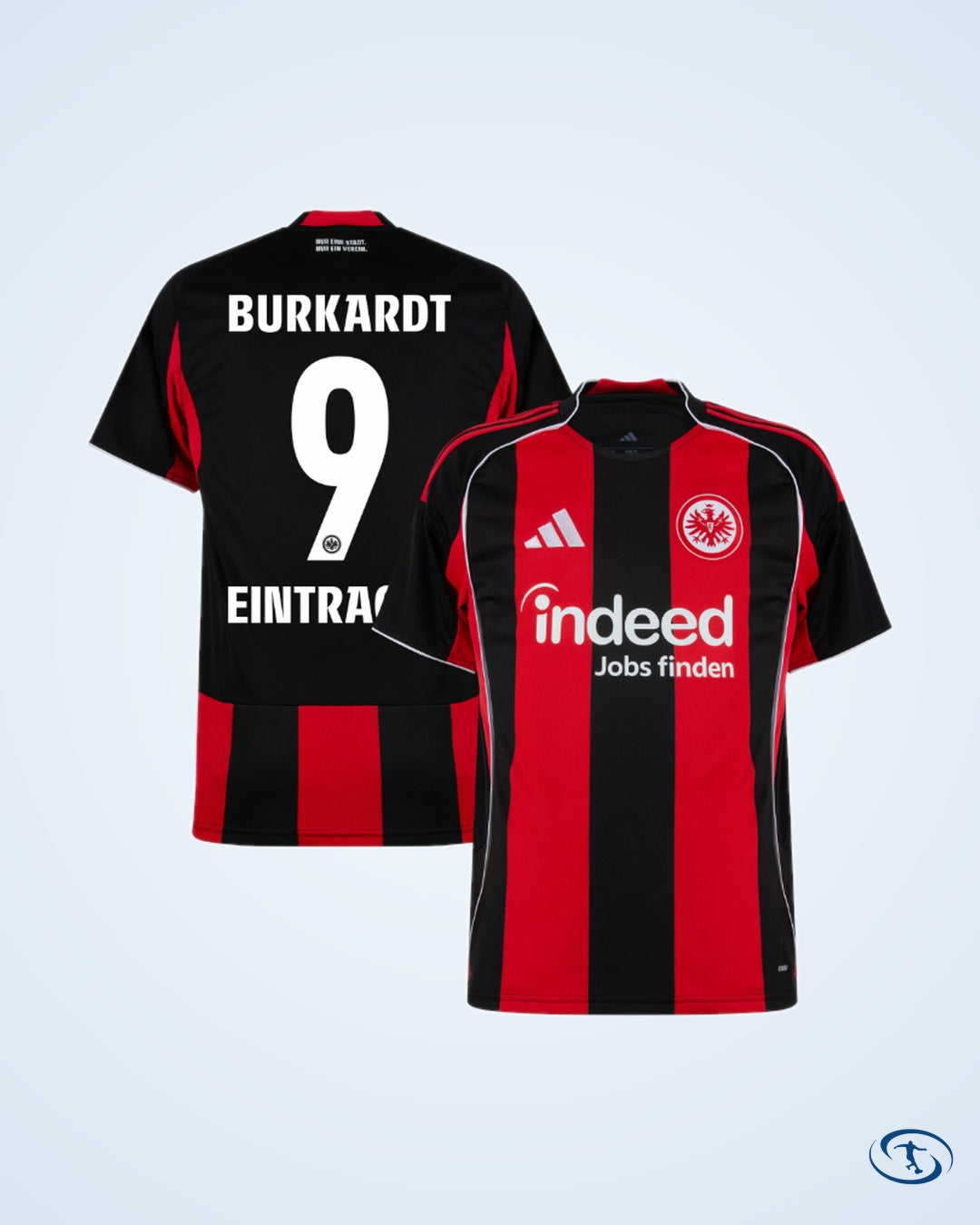 Eintracht Frankfurt Home Shirt 2025-2026 (Official Printing)