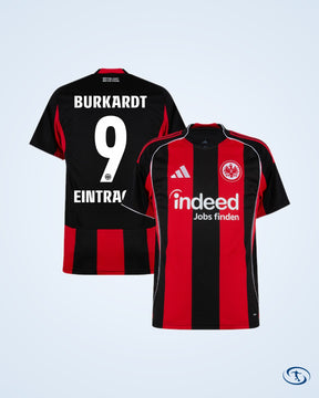 Eintracht Frankfurt Home Shirt 2025-2026 (Official Printing)