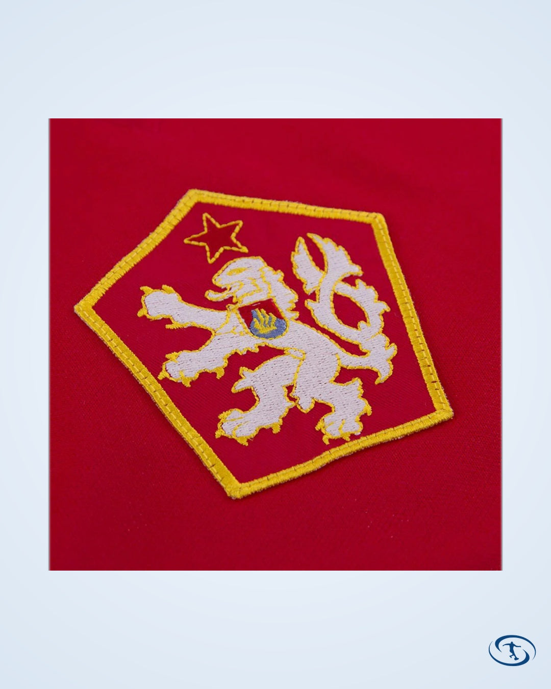 Czechoslovakia Home Pollák 9 Retro Shirt 1976-1977 (Retro Flock Printing) - Men's